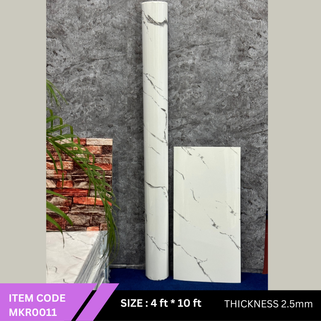 3D MARBLE STICKER ROLL - ITEMCODE MKR011 - (SIZE 4ft * 10 ft)