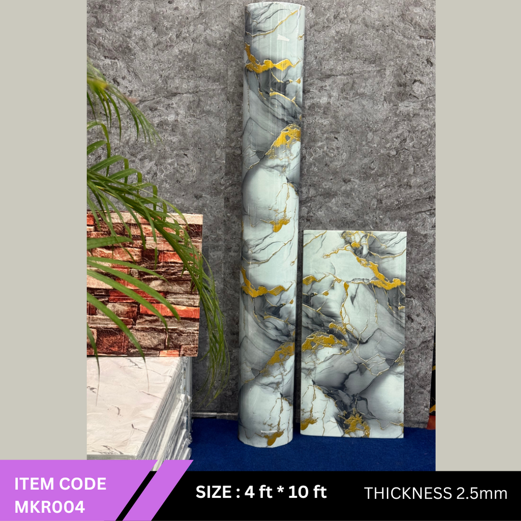 3D MARBLE STICKER ROLL - ITEMCODE MKR004 - (SIZE 4ft * 10 ft)