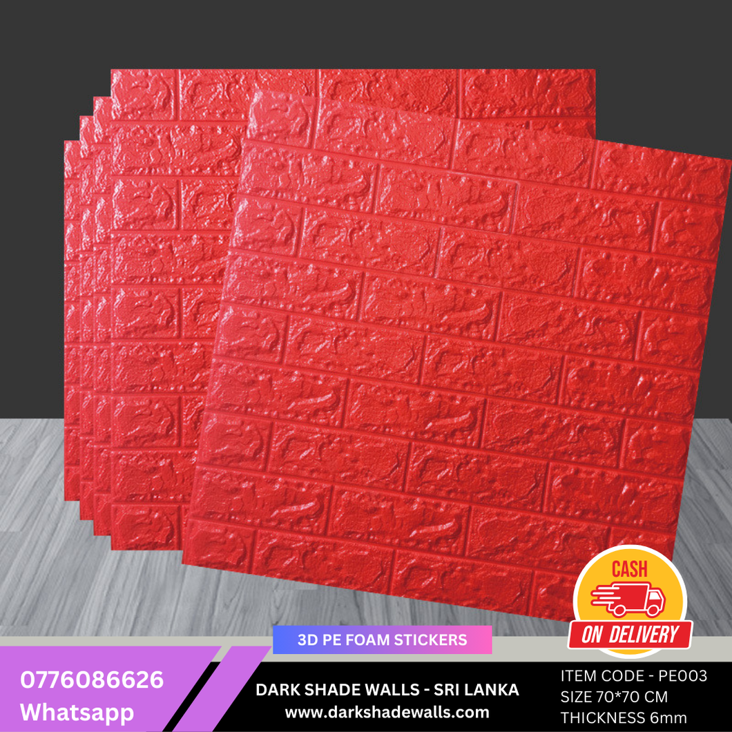 3D PE FOAM WALL STICKER ITEM CODE - PE003