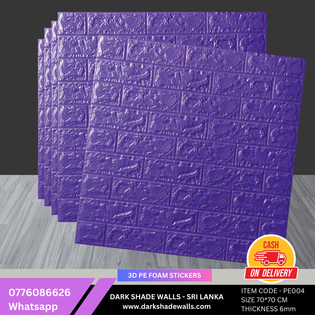 3D PE FOAM WALL STICKER ITEM CODE - PE004