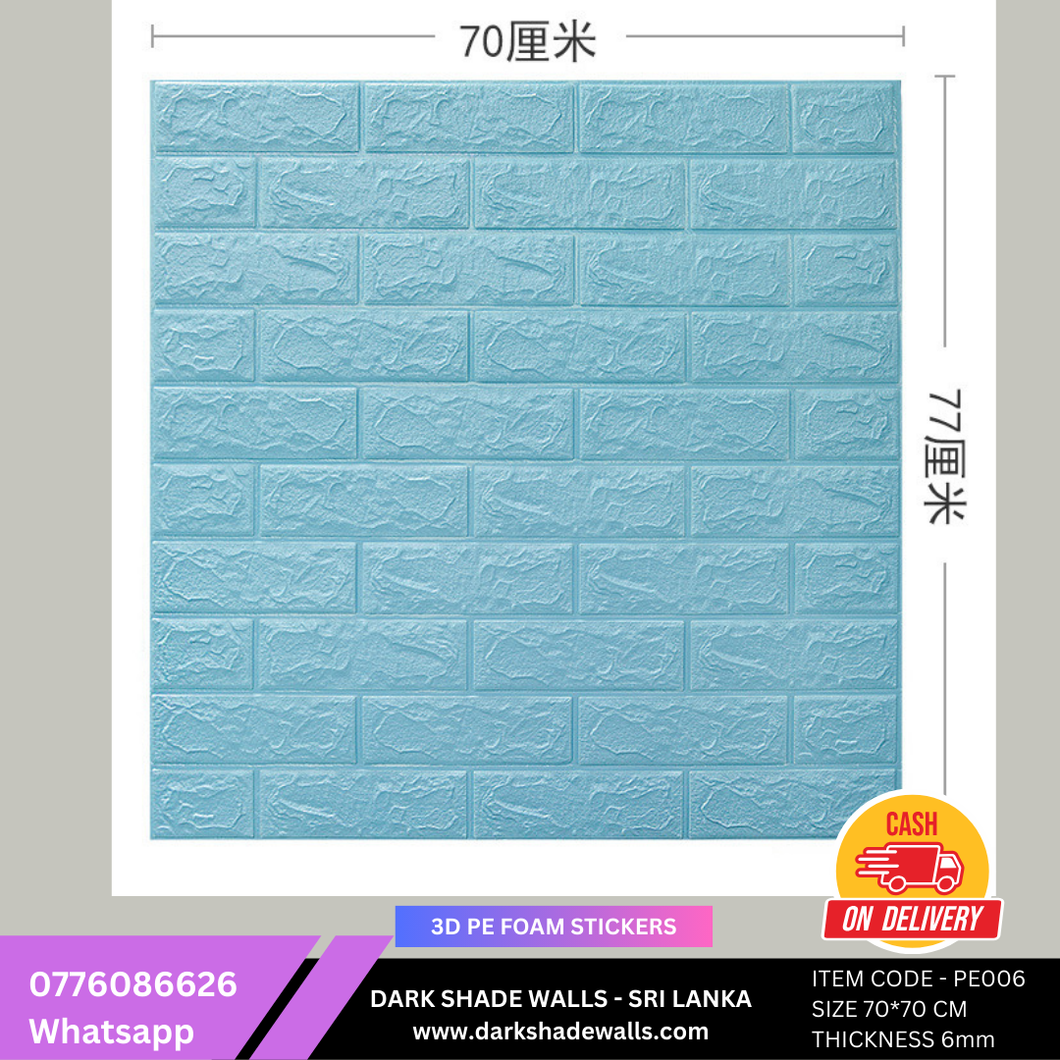 3D PE FOAM WALL STICKER ITEM CODE - PE006