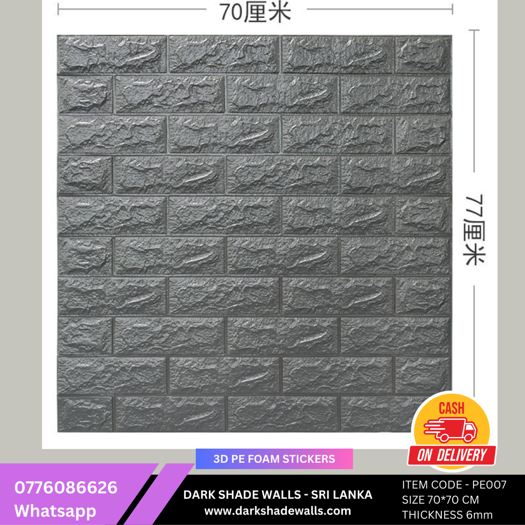 3D PE FOAM WALL STICKER ITEM CODE - PE007