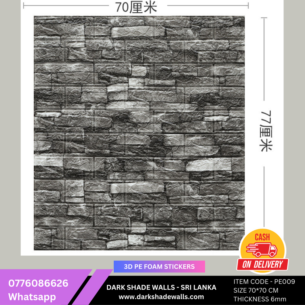 3D PE FOAM WALL STICKER ITEM CODE - PE009