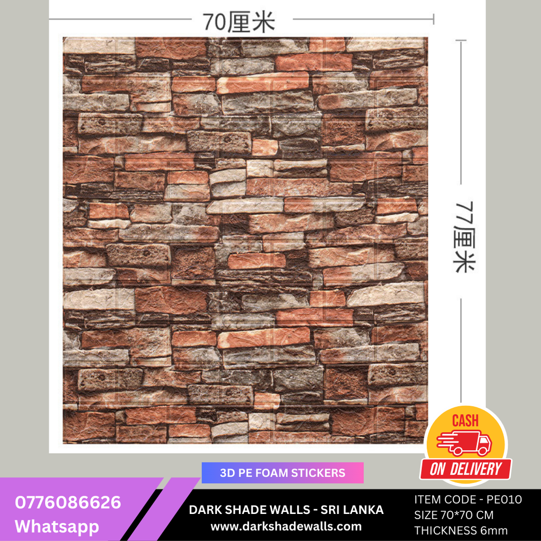 3D PE FOAM WALL STICKER ITEM CODE - PE010