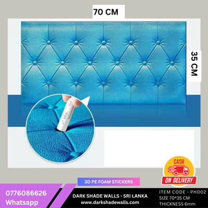 3D PE FOAM WALL STICKER ITEM CODE - PH002 (Size 70*35cm)
