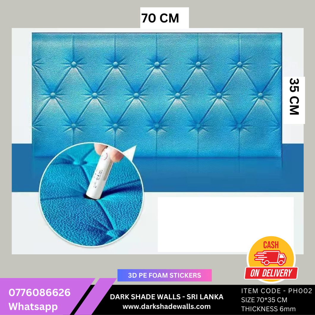 3D PE FOAM WALL STICKER ITEM CODE - PH002 (Size 70*35cm)
