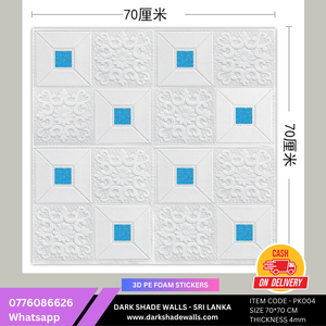 3D PE FOAM WALL STICKER ITEM CODE - PK004 (Size 70*70cm)