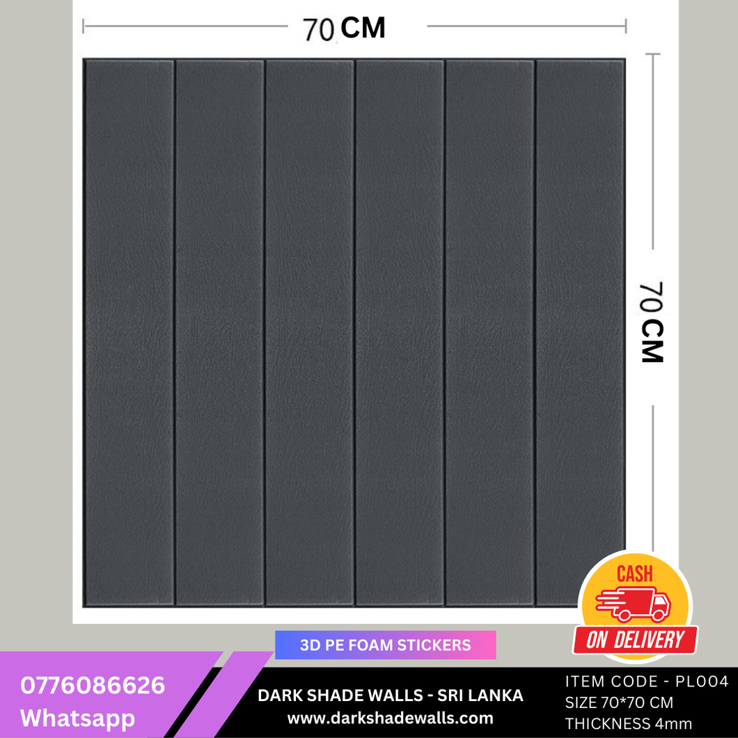3D PE FOAM WALL STICKER ITEM CODE - PL004 (Size 70*70cm)