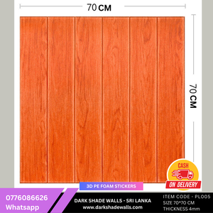 3D PE FOAM WALL STICKER ITEM CODE - PL005 (Size 70*70cm)