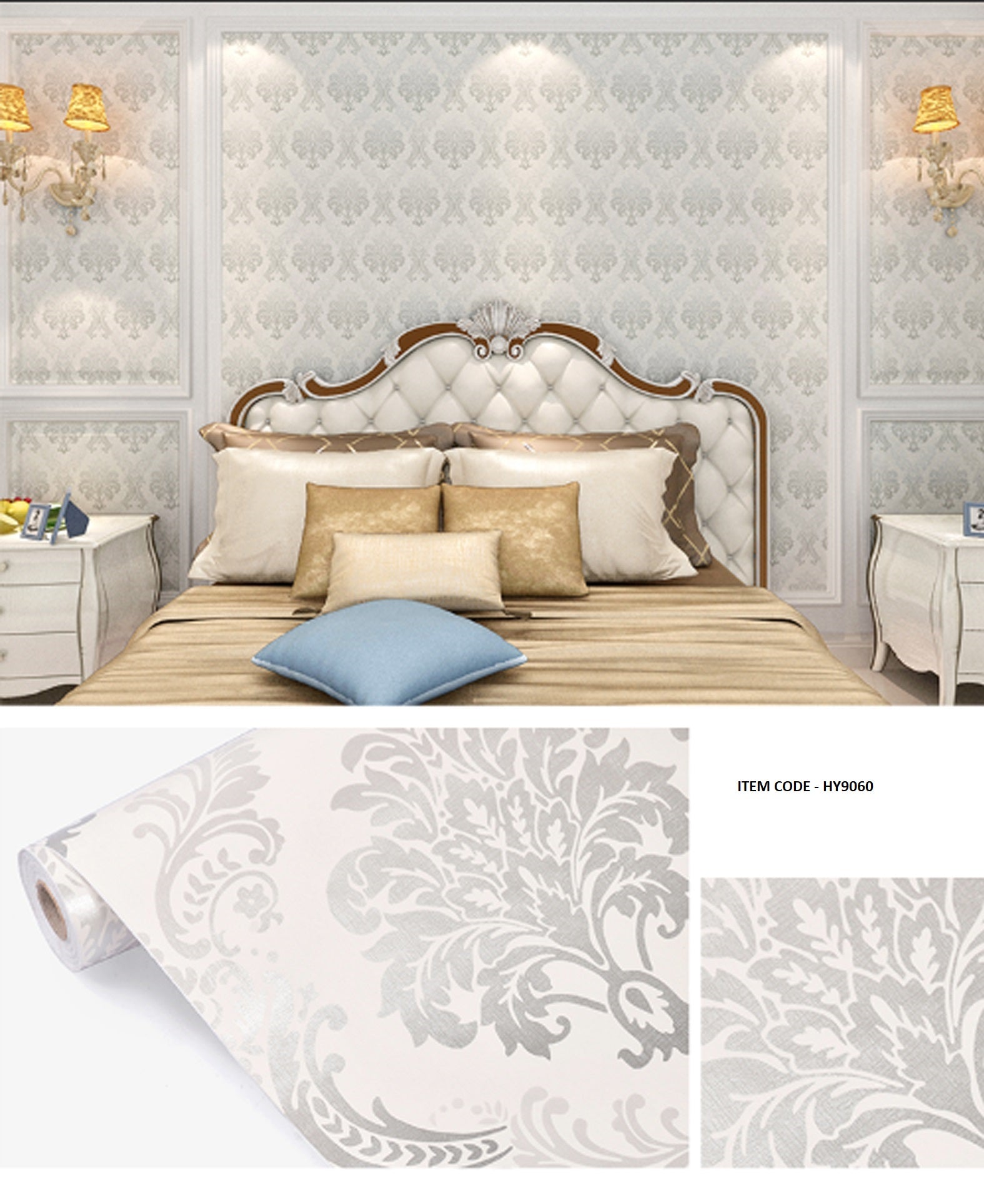 WALL PAPER STICKER ITEM CODE HY9219 – DARK SHADE WALLS by Vimuno